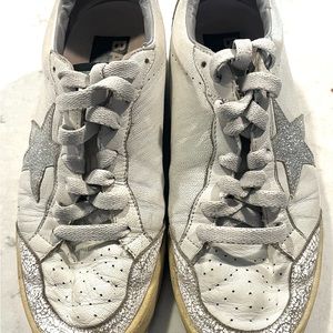Women’s Authentic Golden Goose Ballstar Sneakers Size 38 (7.5)
